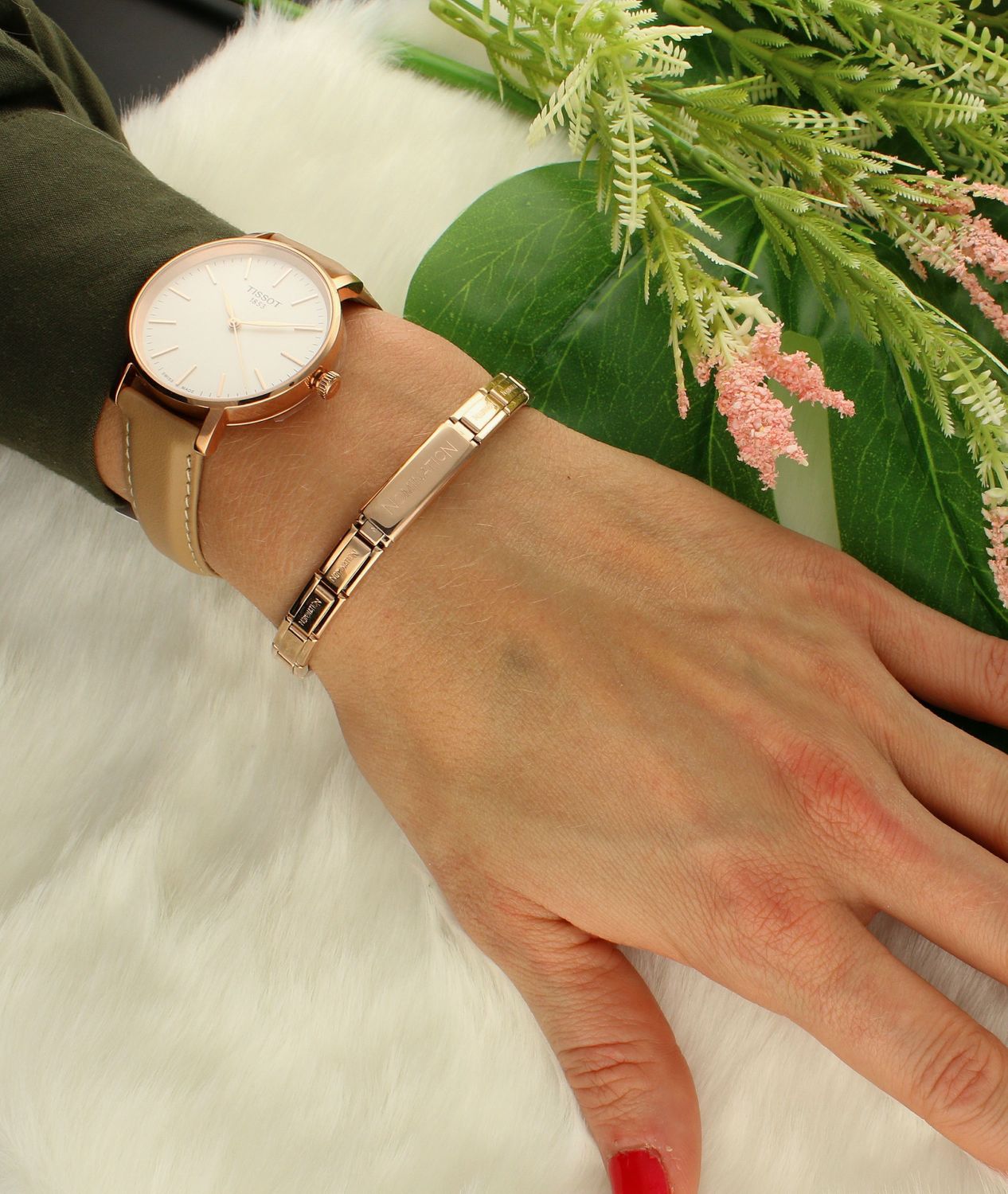 Bransoletka Nomination Trendsetter z blaszką ozdobioną cyrkonią 021150 011d.jpg